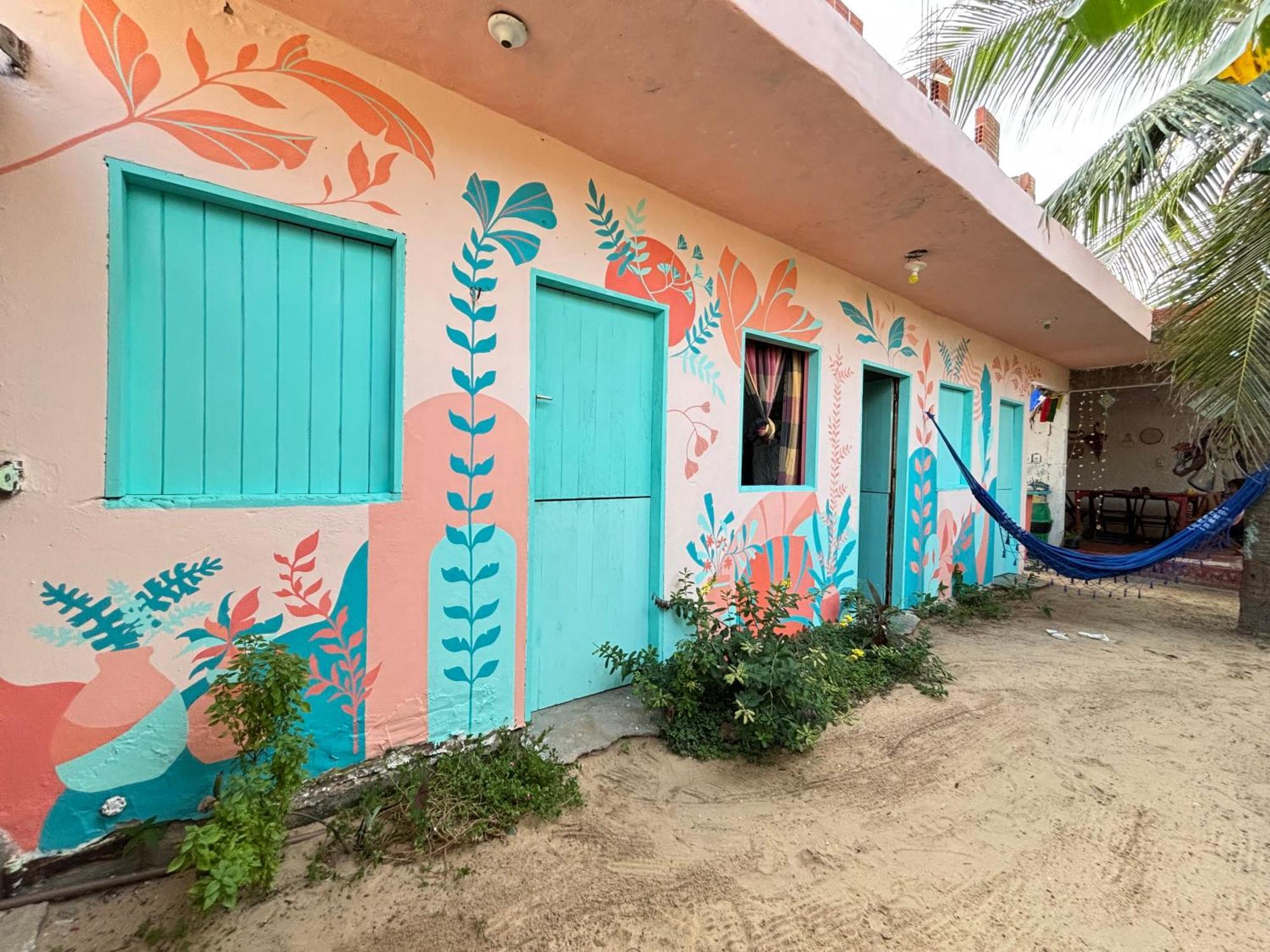 Hostel Flor Da Vida Canoa Quebrada Exterior photo